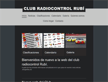 Tablet Screenshot of clubradiocontrolrubi.com